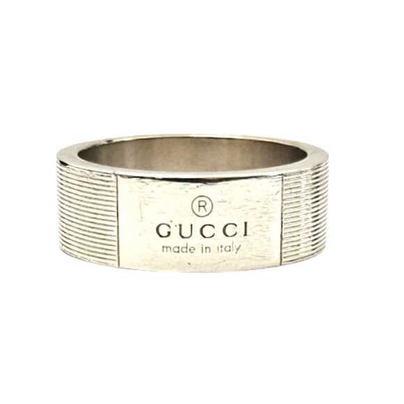 Gucci Unisex 925 Silver Ring - Picture 1 of 8